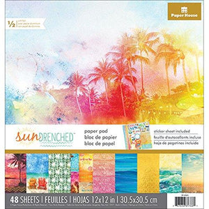 Paper House Productions Sun Drenched Paper Craft Product (15 Pack)