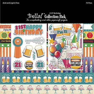 Ruby Rock-It Bella! Collection Pack 12"X12"-21St Birthday