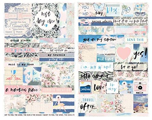 Prima Marketing Inc 655350994273 Santorini Stickers, Mixed Colors