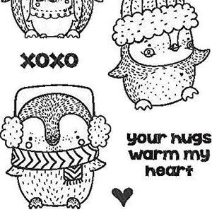 Pink & Main Clear Stamps 3"X4"-Warm Hug