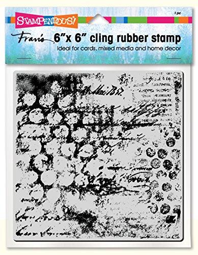 STAMPENDOUS 6CR005 Cling Stamp, Mixed Mesh