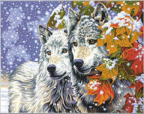 Paint Works Paint By Number Kit 14"X11"-Early Snowfall