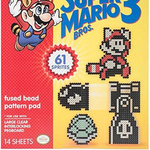 Perler Super Mario Bros. 3 Fused Bead Pattern Pad-super Mario Bros. 3