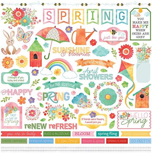 Photoplay Paper Spring In My Garden Element Stickers