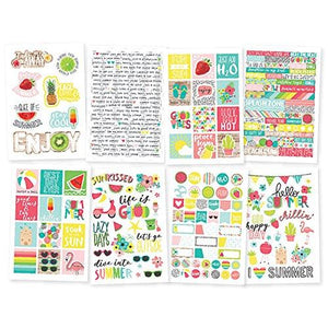 Simple Stories - Hello Summer - 4 x 6 Stickers