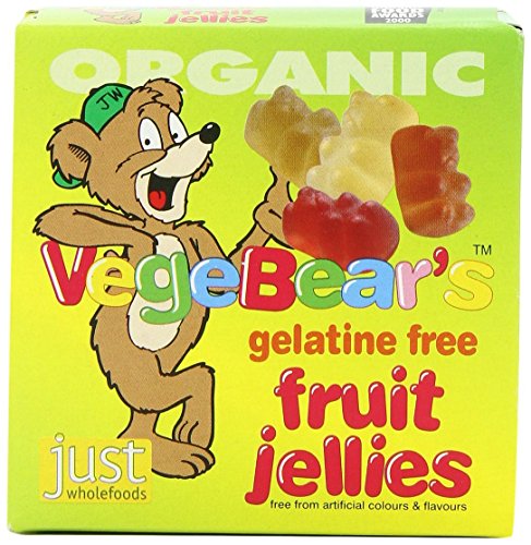 Just Wholefoods Vegebears - Fruit Jellies 100g