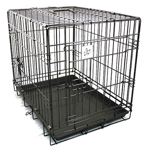 Small Double Door Crate - Black  (Case Of 1 ) | James & Steel