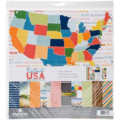 Paper House Productions Discover USA Paper Craft Product