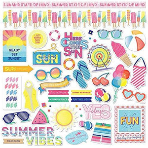 Photoplay Paper Those Summer Days Element Stickers