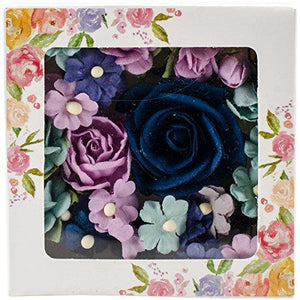 Prima Marketing 590420 Bouquet Mix Flowers-Bluebell