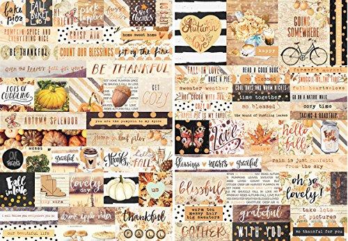 Prima Marketing 993245 Amber Moon Sticker Sheet-Words