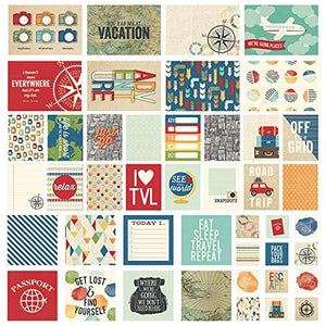 Simple Stories Travel Notes Sn@p Cards