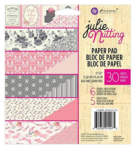 Prima Marketing Julie Nutting-6x6 Paper Pad