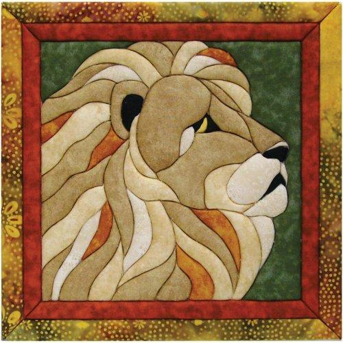Quilt Magic 12-Inch by 12-Inch Lion Kit