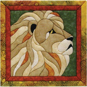 Quilt Magic 12-Inch by 12-Inch Lion Kit