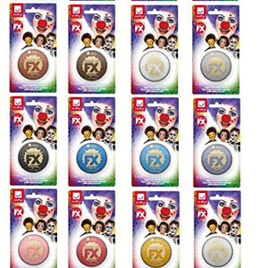 Smiffys 47026 Make-Up FX on Display Card (One Size)