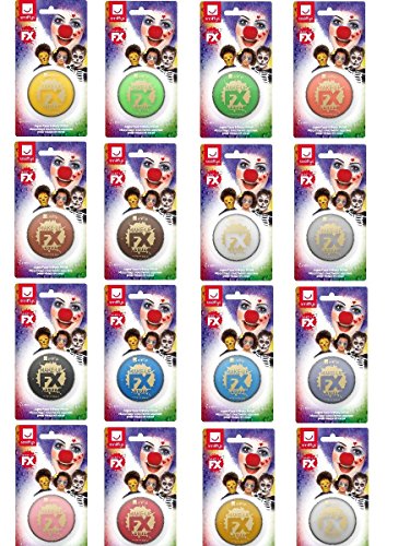 Smiffys 47039 Make-Up FX on Display Card (One Size)