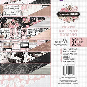 Prima Marketing Amelia Rose-6x6 Paper Pad