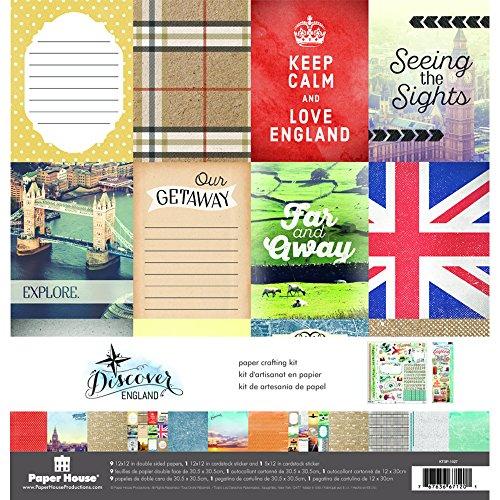 Paper House Productions KTSP-1036E England Page Kits
