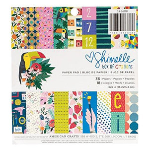 Shimelle 346608 Paper Pad, Multicolor