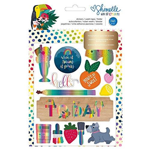 Shimelle 346613 Folder Stickers, Multi