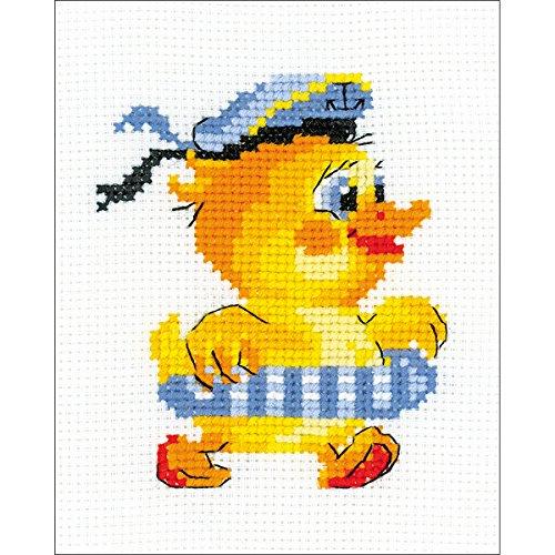 RIOLIS RHB160 Sailor Counted Cross Stitch Kit - 5 x 6.25 in.