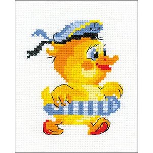 RIOLIS RHB160 Sailor Counted Cross Stitch Kit - 5 x 6.25 in.