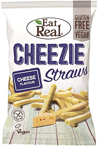 Eat Real Potato Cheeze Straws 45g (Pack of 12)