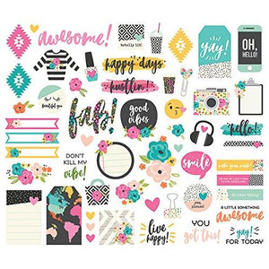 Simple Stories - Good Vibes - Bits & Pieces
