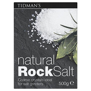 Tidmans Natural Rock Salt, 500g