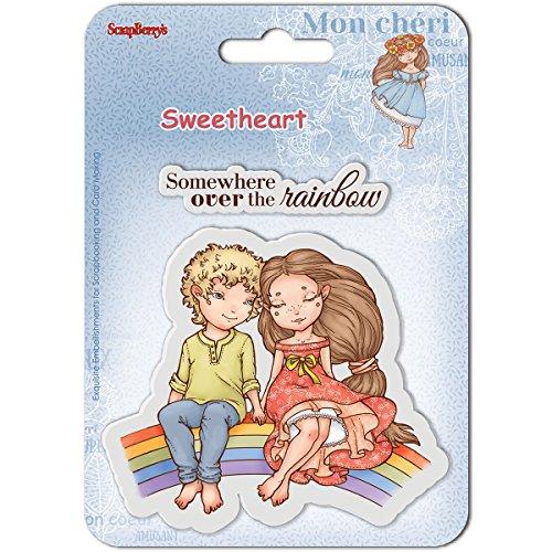 Scrapberry's A6 Unmounted Clear Stamp Set - Sweetheart: Somewhere