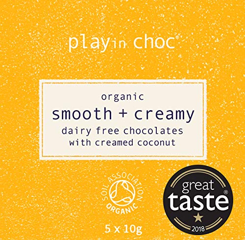 Playin Choc Organic Smooth and Creamy 5 Chocolates
