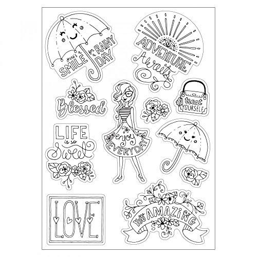 Sizzix 662013 Enjoy Every Day Coloring Stickers