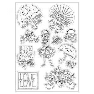 Sizzix 662013 Enjoy Every Day Coloring Stickers