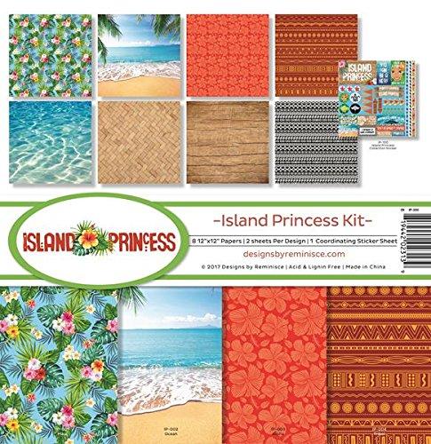 Reminisce (REMBC) IP-200 Island Princess Scrapbook Collection Kit, Multicolor