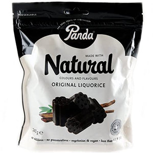 Panda Original Liquorice - 1 x 240-gram Bag