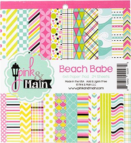 Pink & Main Double-sided Paper Pad, Multi-colour, 14.98 x 16.25 x 1.01cm-1