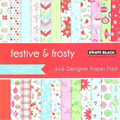 Penny Black Series Paper Pads 80-017 Festive and Frosty