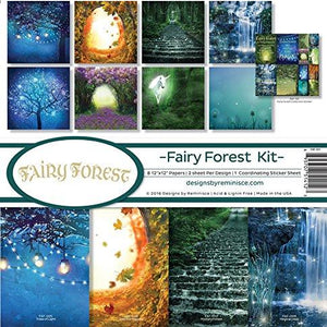 Reminisce FAF-201 Fairy Forest Scrapbook Collection Kit
