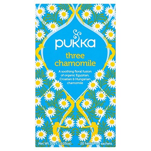 Pukka Herbs Three Chamomile Herbal Tea 20bag X 5 (Pack of 5)