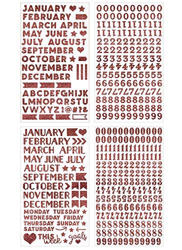 Prima Marketing Amelia Rose-Glitter Stickers