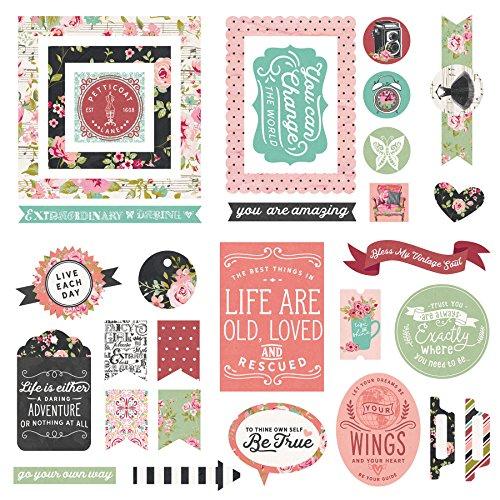 Photo Play Paper Ephemera, 30 Designs Vintage Girl Cardstock Die-Cuts