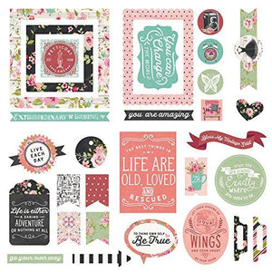Photo Play Paper Ephemera, 30 Designs Vintage Girl Cardstock Die-Cuts