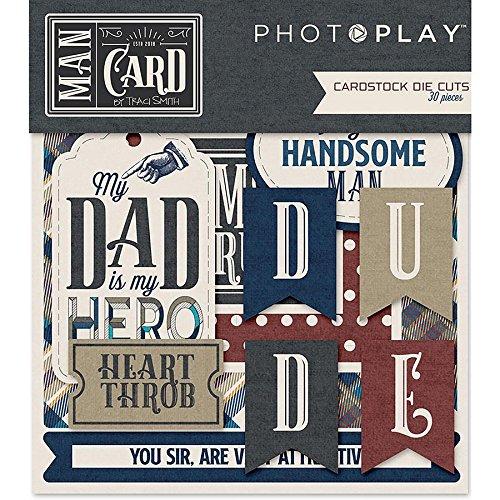 Photoplay Paper Man Card Die-Cut Embellishments