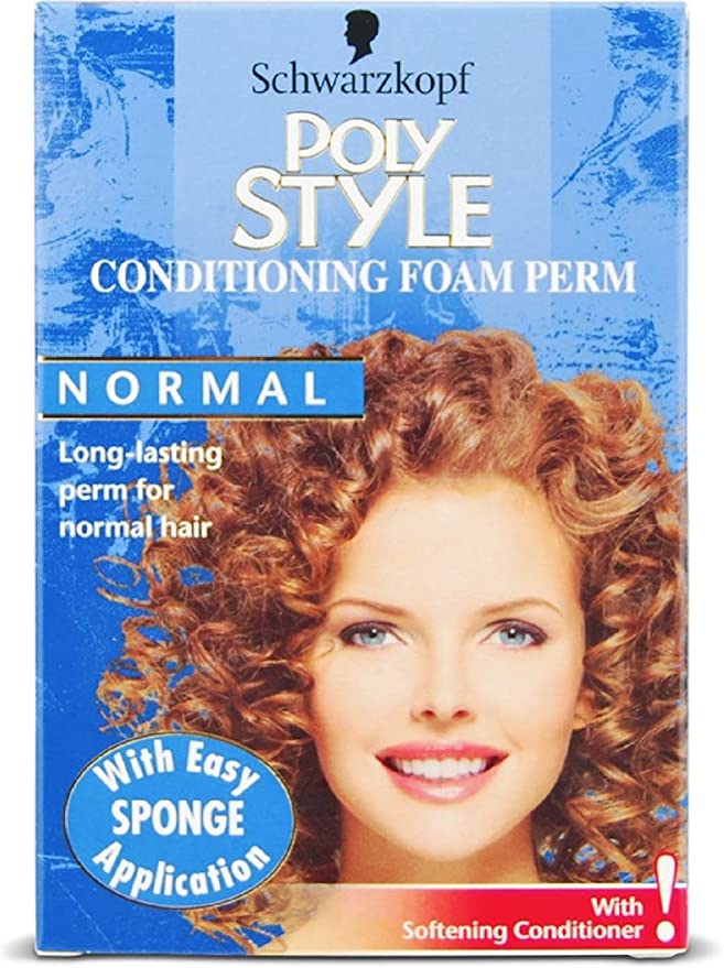 Schwarzkopf Poly Style Conditioning Foam Perm For Normal Hair