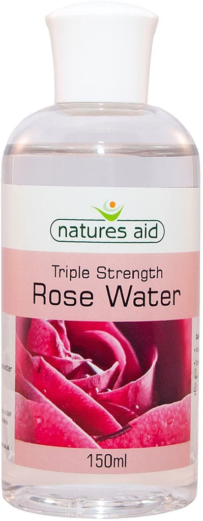 Natures Aid Triple Strength Rose Water, 150ml