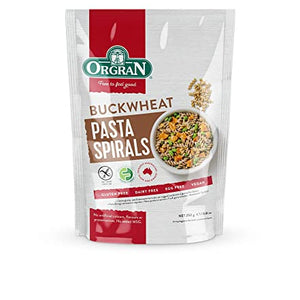 Orgran Free From Buckwheat Spirals, 250g