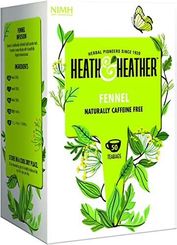 Heath And Heather Fennel Herbal Tea 50 Bags