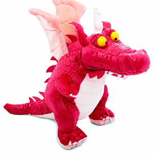 Room on The Broom Dragon Plush,Red/White