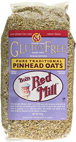 Bob's Red Mill Gluten Free Wholegrain Pinhead Oats 640 g